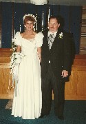 Judith (Judy) Albrecht Sayger; Tony Sayger; 25th anniversary 1990